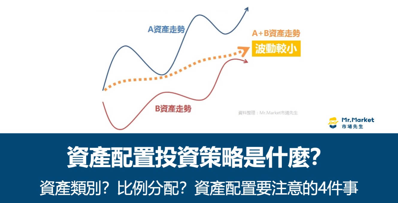 資產配置投資策略是什麼？資產類別有哪些？比例分配怎麼做？資產配置要注意的4件事
