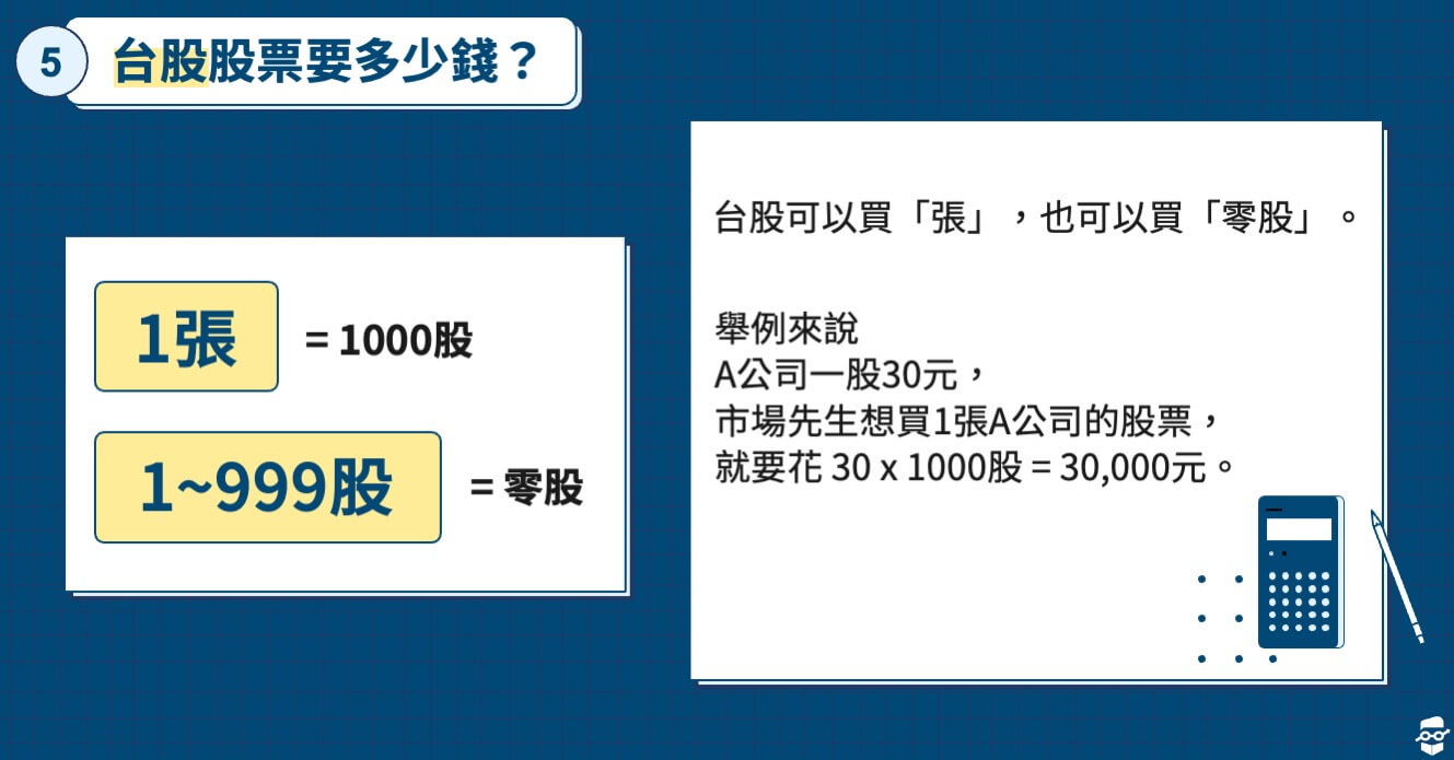 股票初學者-台股要多少錢