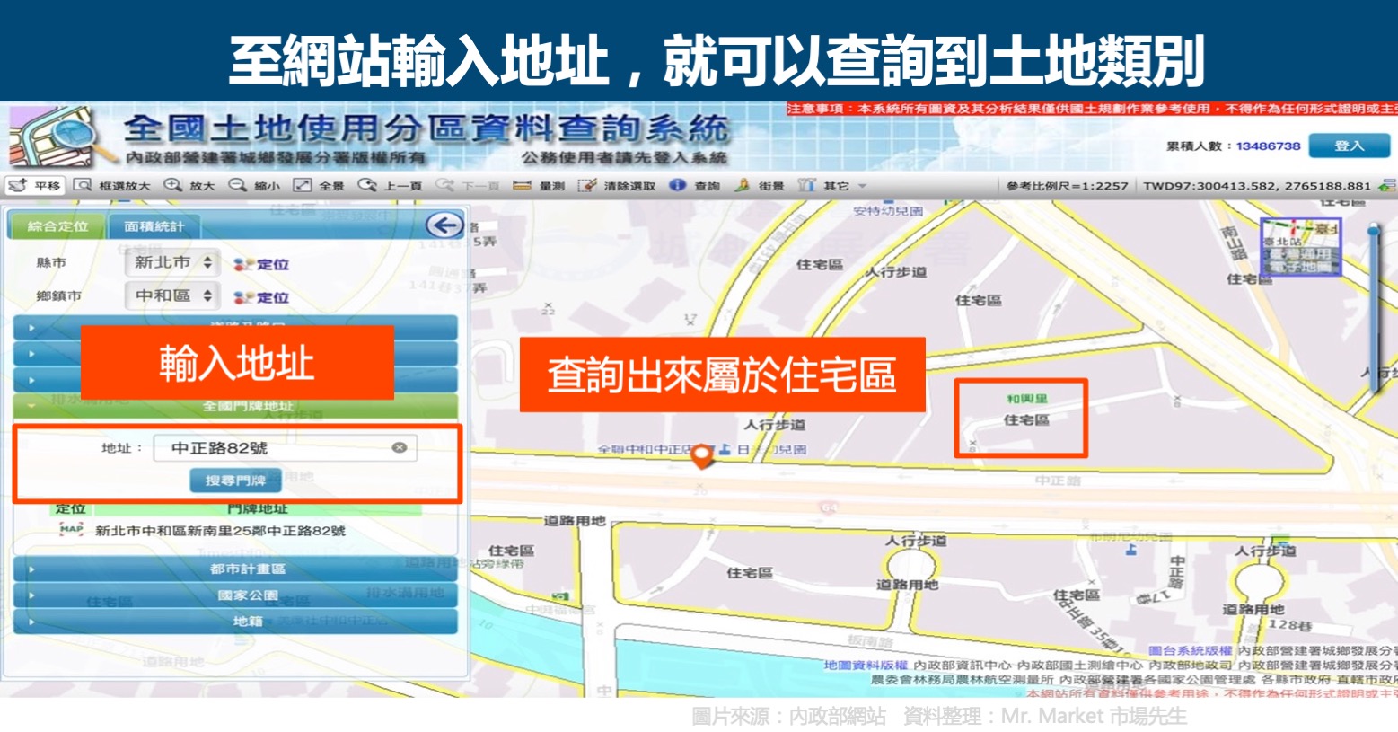 全國土地使用分區網站