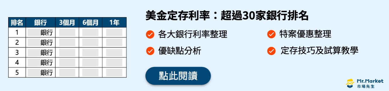美金定存banner