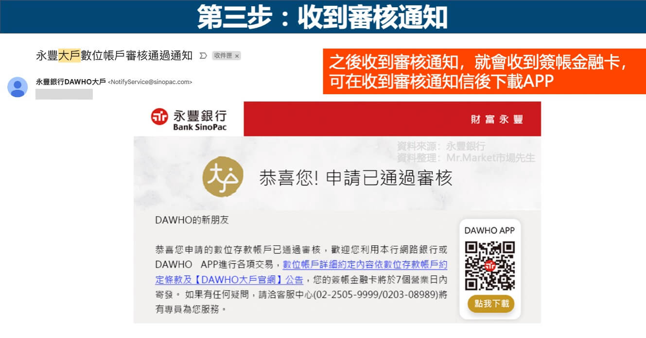 開大戶數位帳戶-第三步