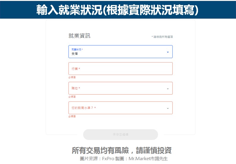 FxPro註冊4