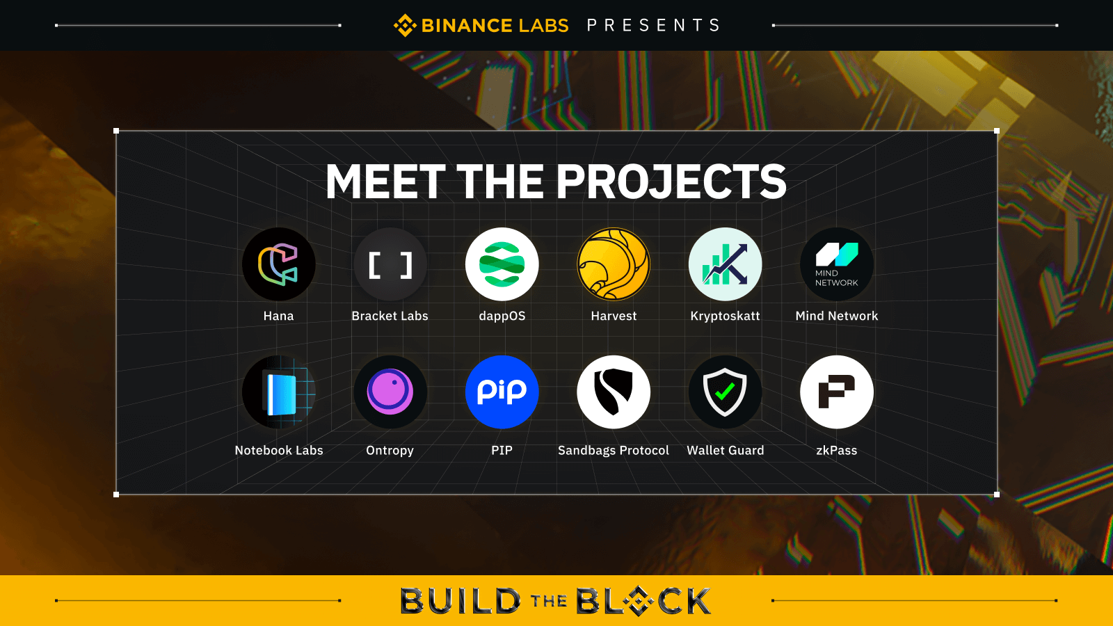 幣安Build The Block 參賽隊伍