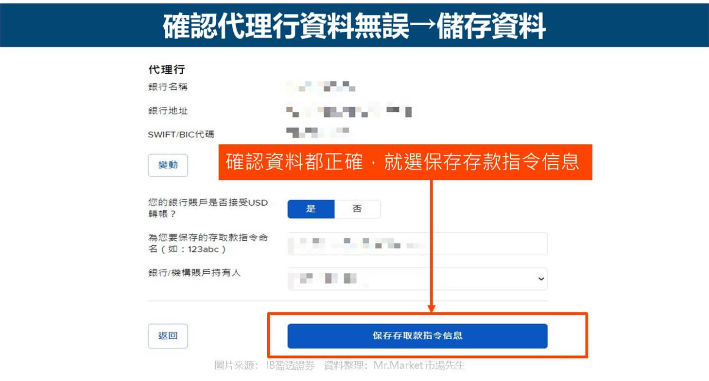 IB證券出金-選擇代理銀行