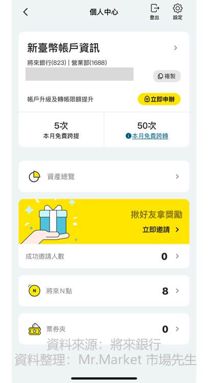 將來銀行APP