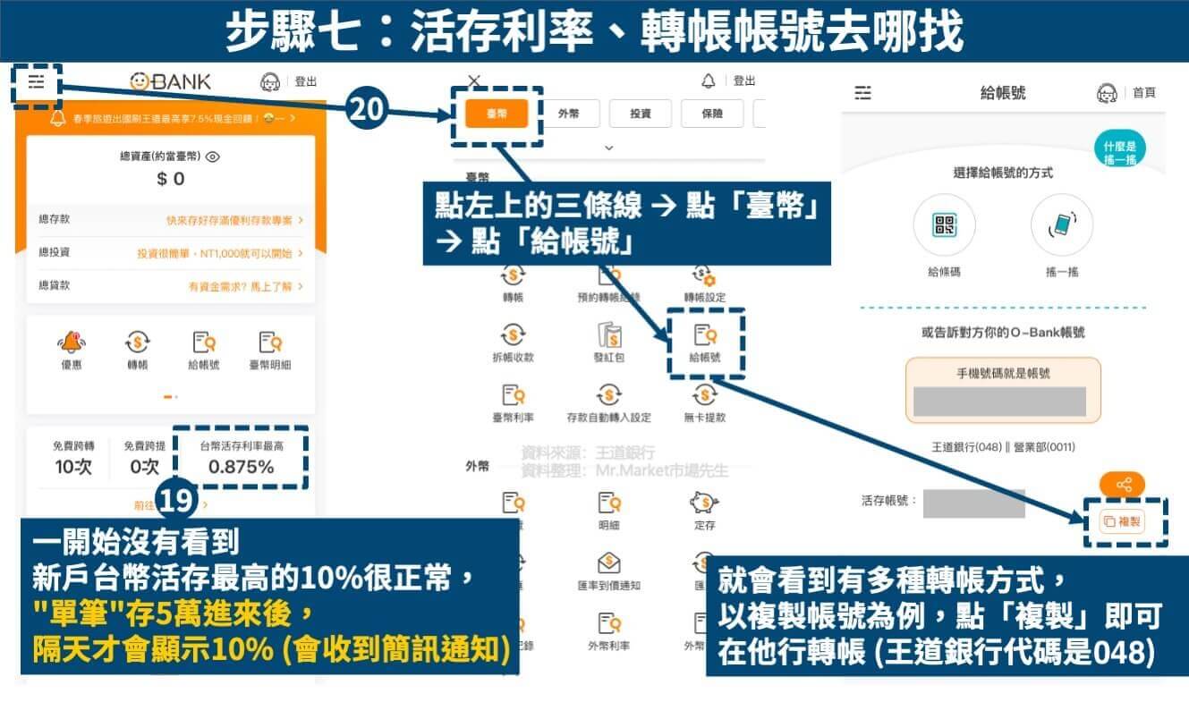 王道銀行開戶步驟7