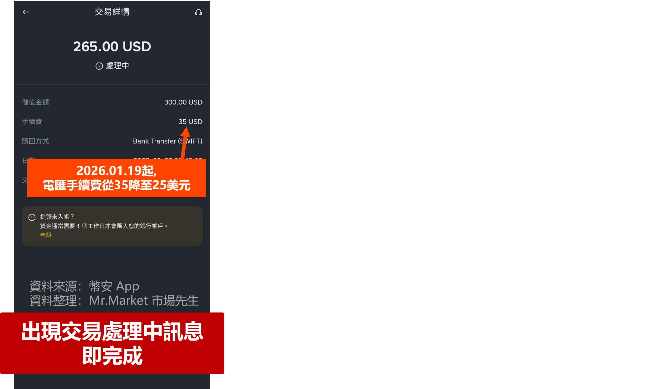 2026幣安出金教學－4種出金方法的手續費、優缺點- Mr.Market市場先生